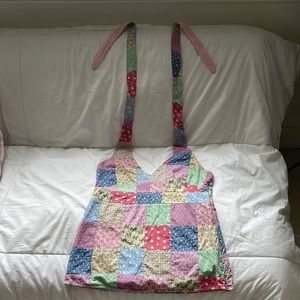 Patterned Vineyard Vines Halter Too size 4